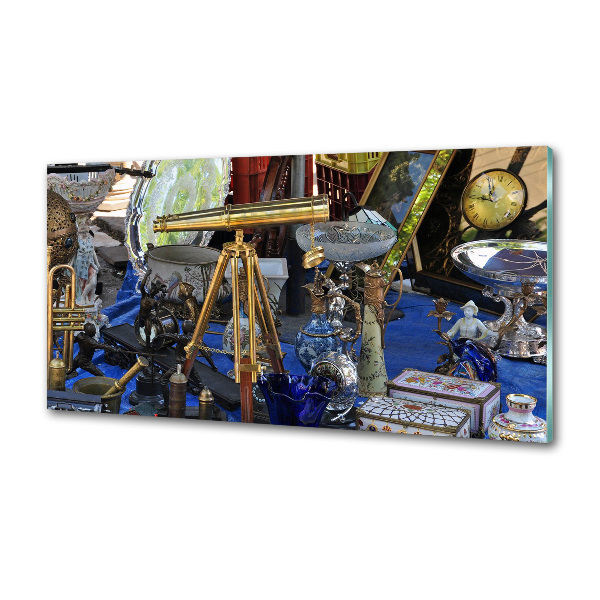 Glazen achterwand keuken Antiek