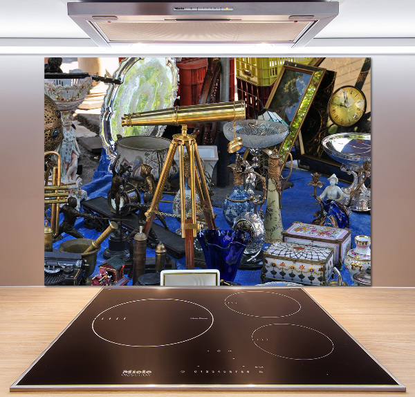 Glazen achterwand keuken Antiek