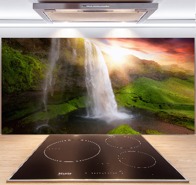 Spatplaat keuken Waterval