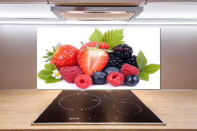 Spatscherm keuken Bosvruchten