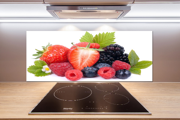 Spatscherm keuken Bosvruchten