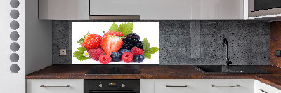 Spatscherm keuken Bosvruchten