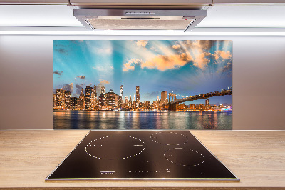 Achterwand keuken Brooklynbrug