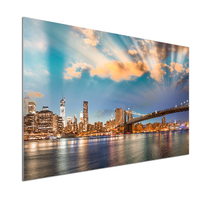 Achterwand keuken Brooklynbrug