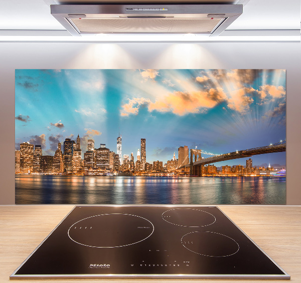 Achterwand keuken Brooklynbrug