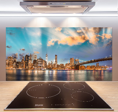 Achterwand keuken Brooklynbrug