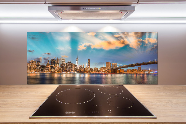 Achterwand keuken Brooklynbrug