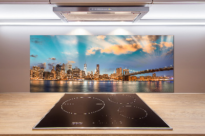 Achterwand keuken Brooklynbrug