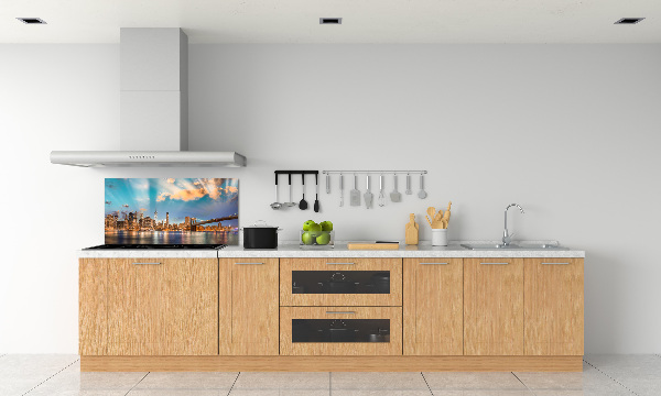 Achterwand keuken Brooklynbrug