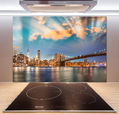 Achterwand keuken Brooklynbrug