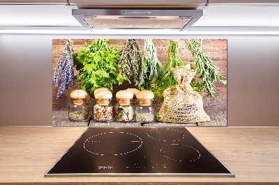 Keuken achterwand Kruiden aan een touwtje