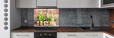 Keuken achterwand Kruiden aan een touwtje