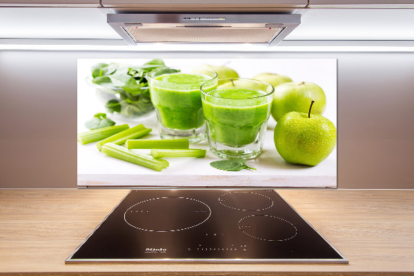 Achterwand keuken Groene cocktail