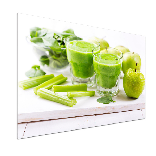 Achterwand keuken Groene cocktail