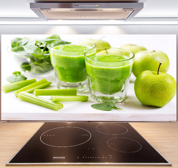 Achterwand keuken Groene cocktail