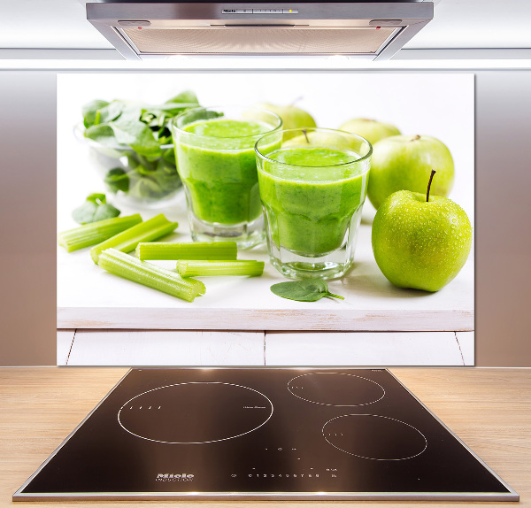 Achterwand keuken Groene cocktail