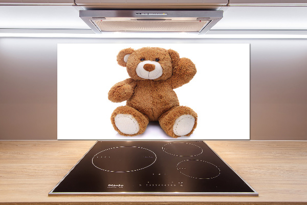 Achterwand keuken Teddybeer
