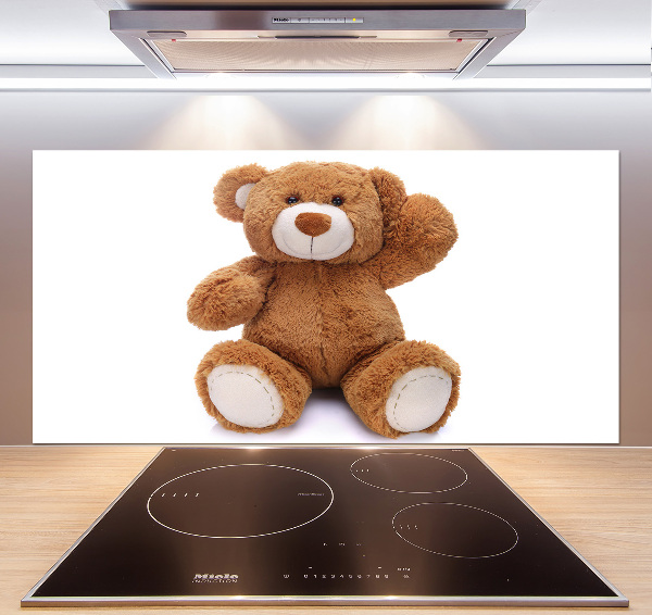 Achterwand keuken Teddybeer