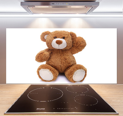 Achterwand keuken Teddybeer