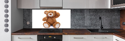 Achterwand keuken Teddybeer
