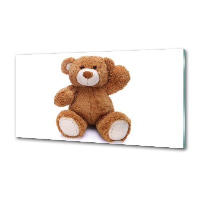 Achterwand keuken Teddybeer