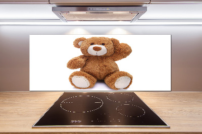 Achterwand keuken Teddybeer
