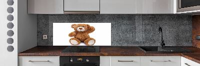 Achterwand keuken Teddybeer