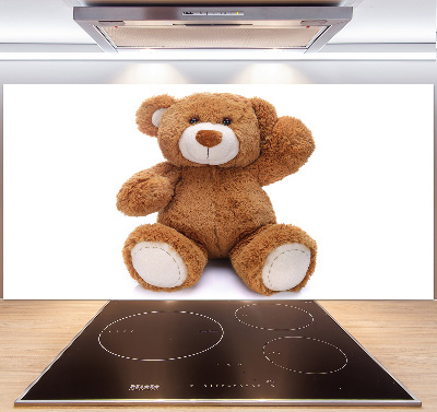 Achterwand keuken Teddybeer