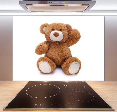 Achterwand keuken Teddybeer