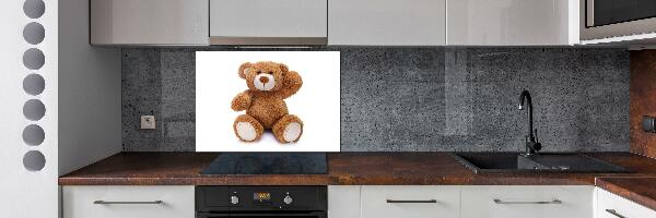 Achterwand keuken Teddybeer