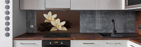 Glazen achterwand keuken Vanillepeulen