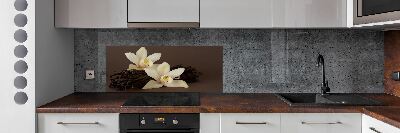 Glazen achterwand keuken Vanillepeulen