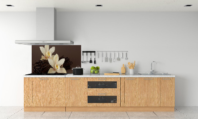 Glazen achterwand keuken Vanillepeulen