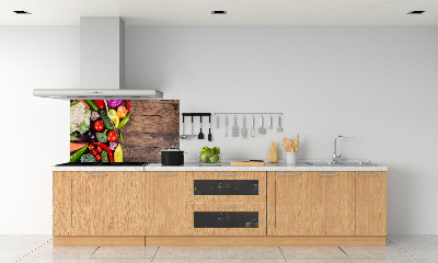 Spatscherm keuken Groenten