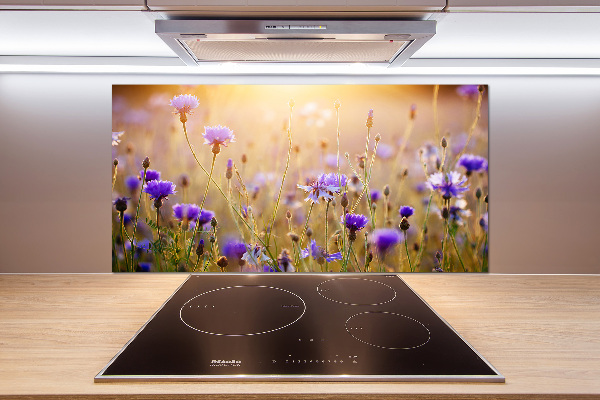 Achterwand keuken Wilde bloemen