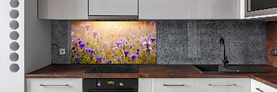 Achterwand keuken Wilde bloemen