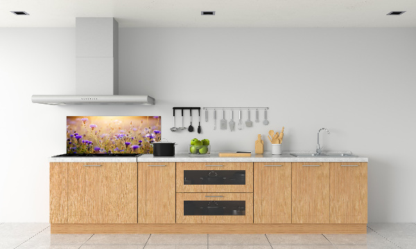 Achterwand keuken Wilde bloemen
