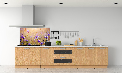 Achterwand keuken Wilde bloemen