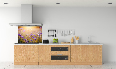 Achterwand keuken Wilde bloemen