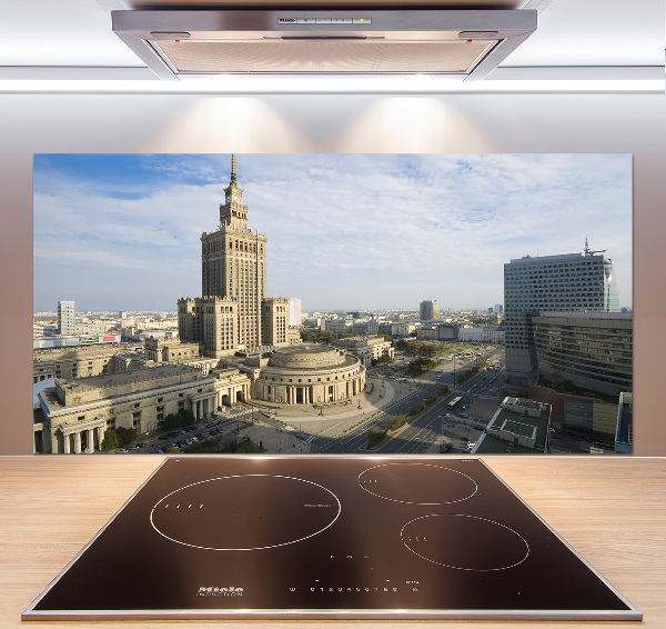 Spatscherm keuken Paleis van Cultuur