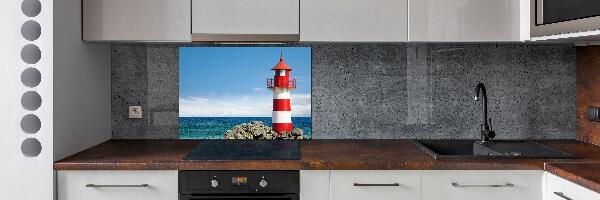 Spatscherm keuken Vuurtoren