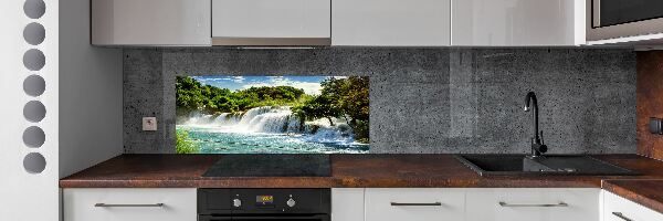 Spatplaat keuken Krka-waterval