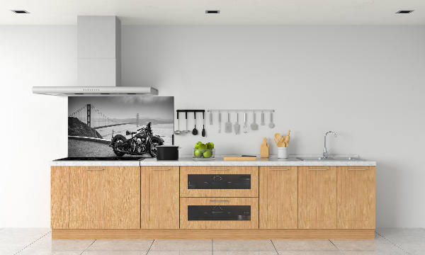 Achterwand keuken Motorfiets