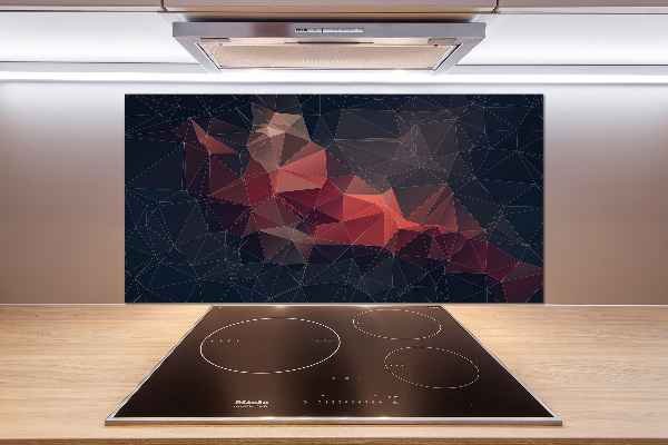 Spatscherm keuken Abstracte achtergrond