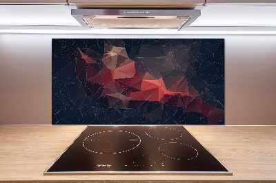 Spatscherm keuken Abstracte achtergrond