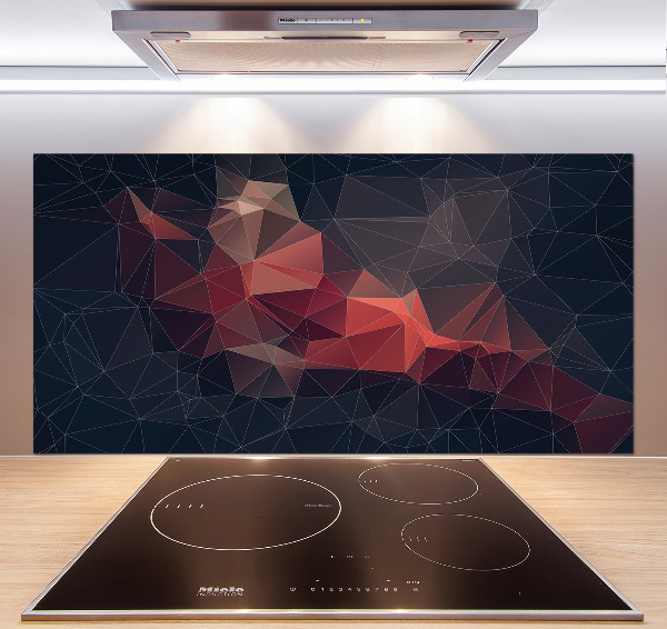 Spatscherm keuken Abstracte achtergrond