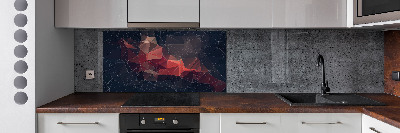 Spatscherm keuken Abstracte achtergrond