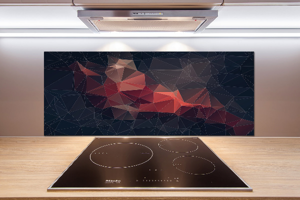 Spatscherm keuken Abstracte achtergrond