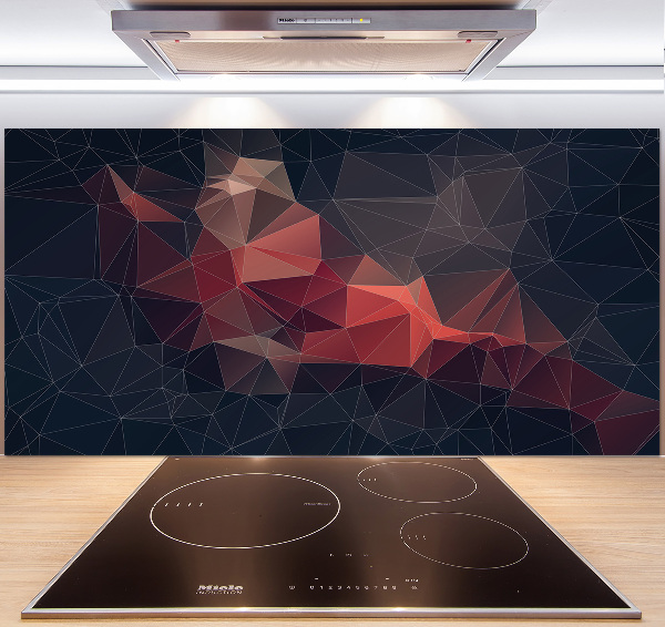 Spatscherm keuken Abstracte achtergrond