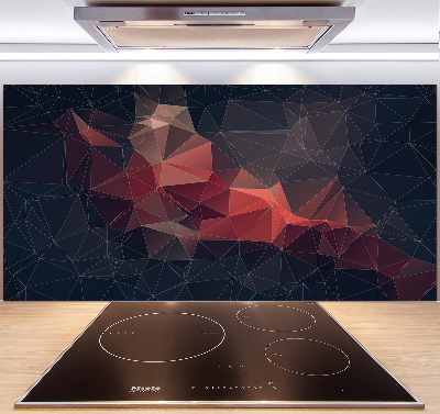 Spatscherm keuken Abstracte achtergrond